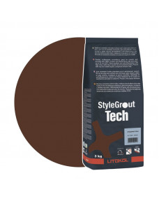 Затирка StyleGrout Tech затирочная смесь, 3кг (SGTCHBRW10063), BROWN 1 коричневый